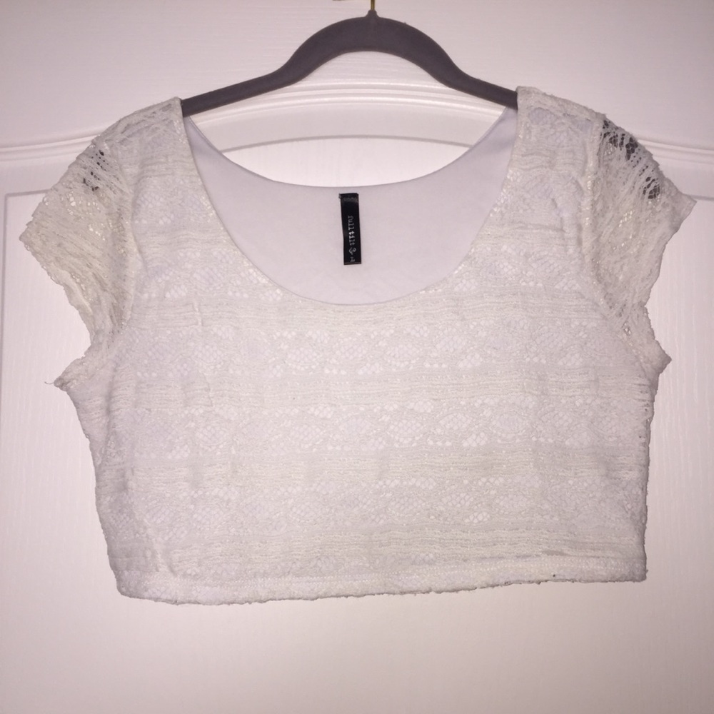 Full Tilt Lace Crop Top
